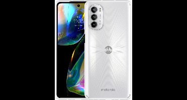 Just in Case hoesje geschikt voor Motorola Moto G82 Hoesje Siliconen - Flexibele Case - Transparant