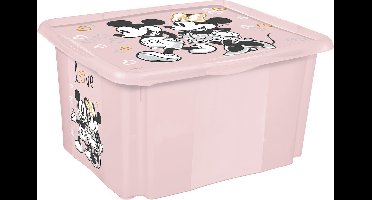 Keeeper Minnie Mouse Roze 24L Opbergbox