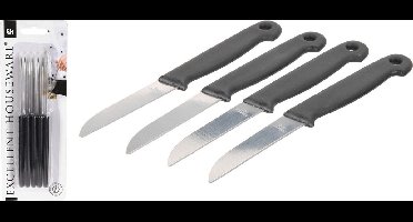 EH - Schilmesjes - Keukenmesjes - 4 Stuks - RVS