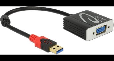 DeLOCK USB3.0 naar VGA adapter - 0,20 meter