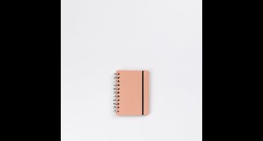 Vacavaliente - Notitieboek A6 - Gerecycled Leer - Roze