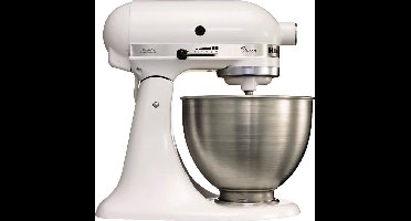 KitchenAid 5K45SSBWH - Keukenmixer - Wit