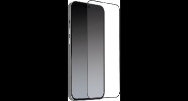 SBS Screenprotector geschikt voor Apple iPhone 14 Pro Glazen | SBS Full Cover Screenprotector - Case Friendly - Zwart