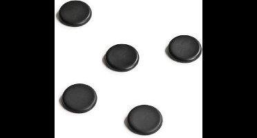 Legamaster glasbord magneet zwart 5st