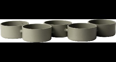 Gusta - Theelichthouder 'Cinq' (voor 5 theelichtjes, Groen)