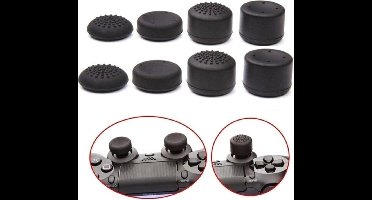 Thumb grips - 8 stuks - Pro gaming - Playstation 4 accessoires - Thumbgrips - Gamer - Gaming - Gaming accessoires - 4 verschillende maten - Console accessoires - Gaming set - Pro gamers - Console kit - Gaming kit - PS5