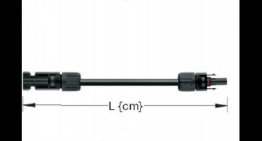 TopSolar kabel 6mm² 20m MC4 male/female