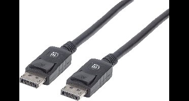 Manhattan 306935-CG DisplayPort-kabel DisplayPort Aansluitkabel DisplayPort-stekker, DisplayPort-stekker 1.00 m Zwart