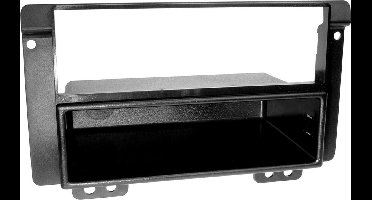 2-DIN Paneel geschikt voor Land Rover Freelander LN/LND 2004-2006 Kleur: Zwart
