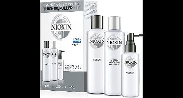 Nioxin 3D Verzorgingssysteem Kit 1 (voor natuurlijk, licht dunner wordend haar)