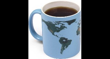 Thumbsup! Mok Klimaatopwarming 300 Ml Porselein Blauw