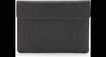 Shop4 - Geschikt voor MacBook Pro 16-inch (2019) Hoes - Sleeve Donker Grijs met Etui