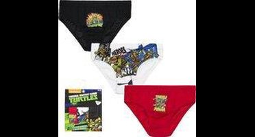 Teenage Mutant Ninja Turtles – 3 x onderbroek maat 116/128 - 6/8 jaar
