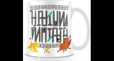 DISNEY - Mug - 300 ml - Lion King - Hakuna Matata