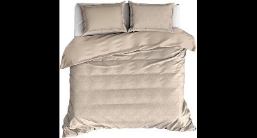 De Witte Lietaer Motion - Dekbedovertrek - Eenpersoons - 140x200/220 cm + 1 kussensloop 60x70 cm - Sandshell