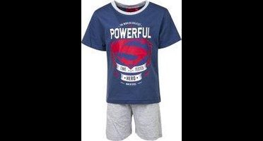 DC Superman - shortama - Blauw - Maat 104 - 4 jaar