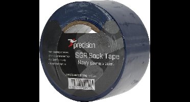 Precision Sokkentape 20  M X 38 Mm Pvc Marineblauw 5 Stuks