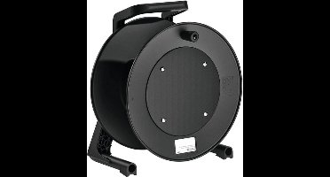 SCHILL GT 310.S0 - Kabelhaspel - Kabeldrum - Cabledrum - Leeg - Kleur: Zwart - Onbreekbaar - Special Gummi