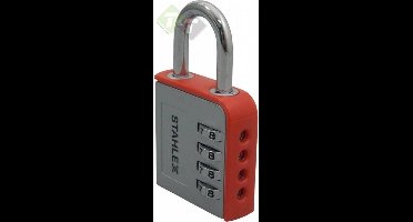 Hangslot Stahlex, Cijferslot Alu, Sloten, 46mm, Cijfersloten