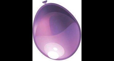 Ballonnen parel violet metallic 50 stuks 30 cm