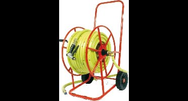 Talen Tools - Professionele haspel - Gele Tuinslang 50 m - 3/4