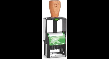 Colop Classic 2360GL Blauw - Stempels - Datum stempel Nederlands - Stempel afbeelding en tekst