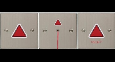 Mindervaliden (miva) alarm, roestvrij staal