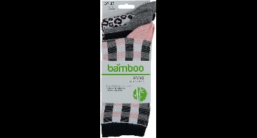 Apollo Sokken Fashion Bamboo Dames Bamboe Grijs 3-pack Mt 35/38
