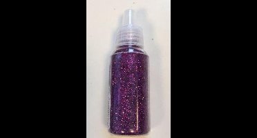 Glitter fijn fuchsia 15 gram