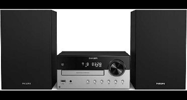 Philips TAM4205 - Micromuzieksysteem - Zwart/ Zilver