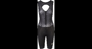 AGU High Summer Fietsbroek met Zeem IV Trend Dames - Zwart - L - Met Bretels - Extra Ademend - UV bescherming