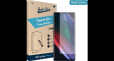 Just in Case screenprotector geschikt voor OPPO Find X3 Neo - Screenprotector Gehard Glas