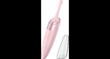 Satisfyer, tipvibrator, 'Twirling Delight', 17 cm, waterdicht, oplaadbaar, medische siliconen