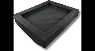 Topmast Hondenbed Hondenmand Hondenkussen Zwart Waterproof Polyesther 120 x 90 cm