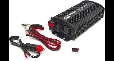 Professionele 12 Volt – 230 Volt Zuivere Sinus Spanningsomvormer 300 Watt