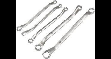 Kunzer 7SLS05 Dubbele ringsleutelset Sleutelbreedte (metrisch) 6 - 15 mm