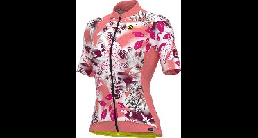 Ale Dames Fietsshirt Korte Mouwen PRS Garden - Wit - L - Valt klein