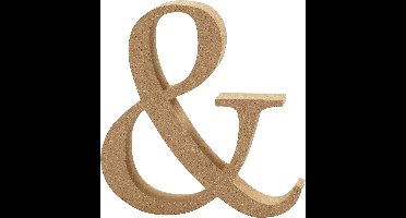 Creotime Houten Symbool & 13 Cm