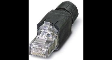Phoenix Contact VS-08-RJ45-5-Q/IP20 BK . 1658008 Stekker, recht Aantal polen 8 Zwart 1 stuk(s)