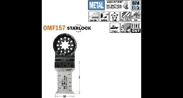 CMT - Multitoolzaagblad met fijne zaagsnede, 30mm - Zaagblad - Zagen - 1 Stuk(s)