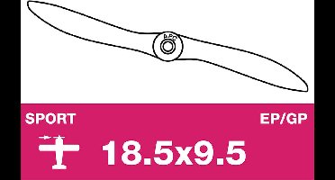 APC - Sport propeller - EP/GP - 18.5X9.5
