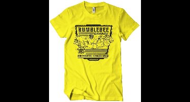 Transformers Bumblebee Garage T-Shirt Yellow-2XL