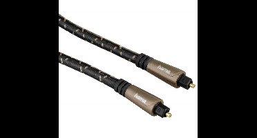 Optische kabel 1,5 m Toslink metalen connector stof