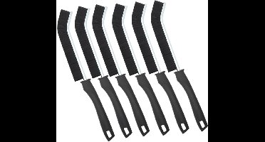 6 Pcs Corner Cleaning Brush, Hard Bristle, Corner Cleaning Brush, Multifunctional Cleaning Brush for Tiles, Bathroom, Kitchen, Car Mortar