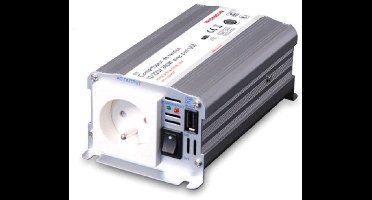 Spanningsomvormer - THOMSON - 12/220 V - 300 W - Met USB-aansluiting