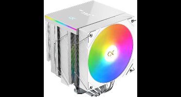 CPU-koeler - XIGMATEK AK6 Dual Digital Arctic - AMD AM5/AM4 - 2x 120 mm ARGB-ventilator - Wit