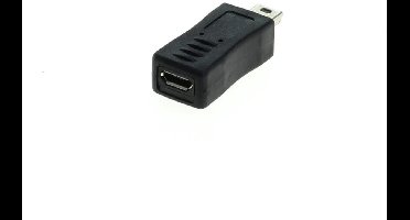 Micro USB (F) naar Mini USB (M) Adapter