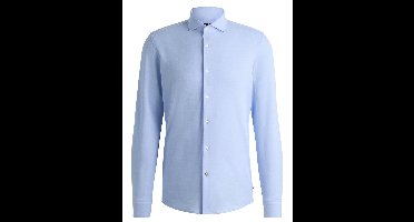 business overhemd Boss Black lichtblauw