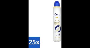 25 x Dove - Deodorant - Spray Advanced Care - Frisse en langdurige bescherming - 200 ml - Dove Deodorant Spray - Anti-transpirant Spray - Huidverzorging - Zweet En Geur Bescherming - Triple Moisturising