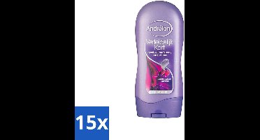 15 x Andrélon - Verleidelijk Kort - Conditioner - Voor Kort Haar - 300 ml - Kort Haar Conditioner - Volume Voor Kort Haar - Verzorging Kort Haar - Luchtig Haar - Soepel Haar